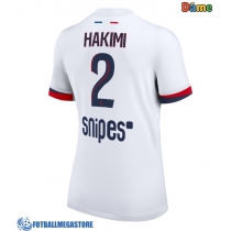 Fotballdrakt Dame Paris Saint-Germain Achraf Hakimi #2 Bortedrakt 2025-26 Kortermet